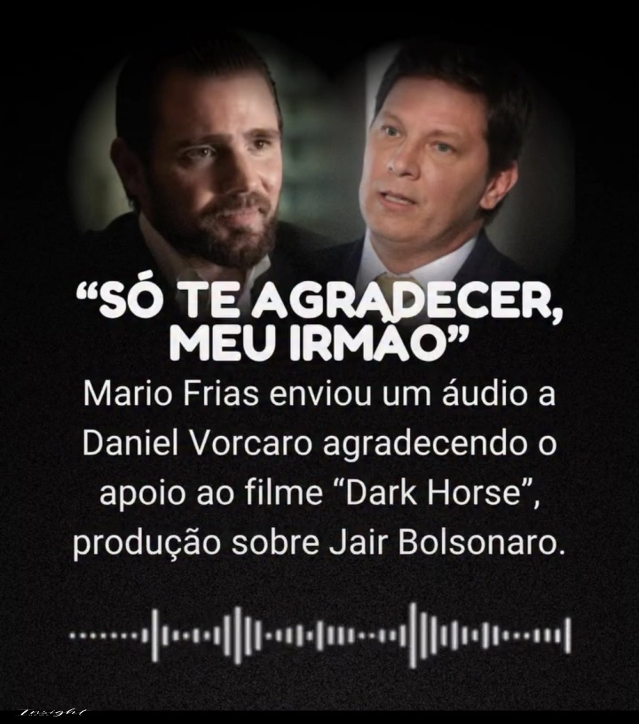O Áudio que Derrubou a Versão de Mario Frias sobre o Filme de Bolsonaro.