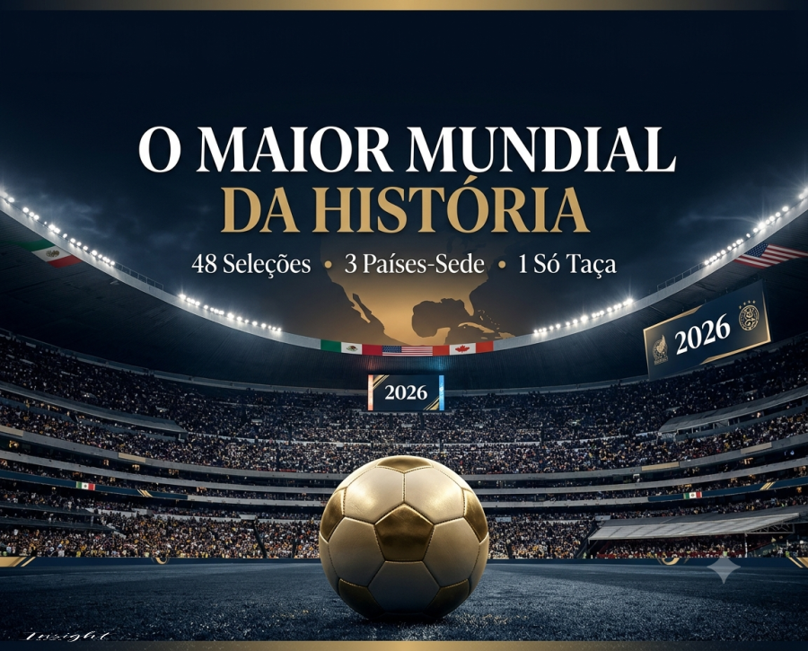 Copa do Mundo de 2026 começa hoje com formato recorde e três sedes