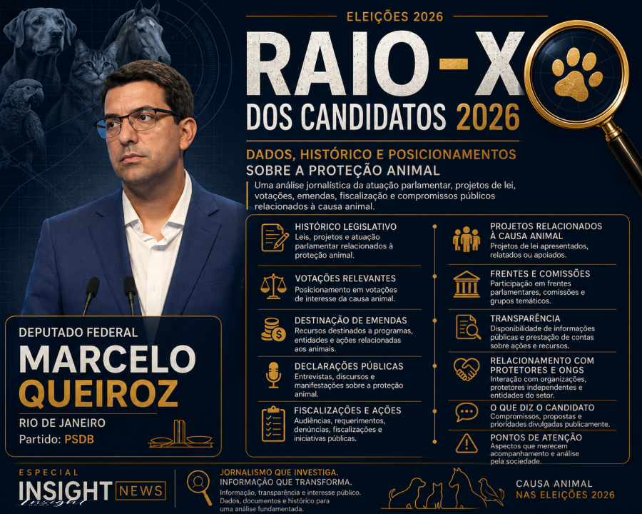 RAIO-X DOS CANDIDATOS 2026 | CAUSA ANIMAL