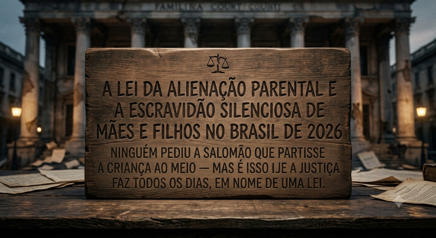 A Lei da Alienação Parental e a Escravidão Silenciosa de Mães e Filhos no Brasil de 2026